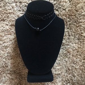 Black-Choker Necklace Bundle